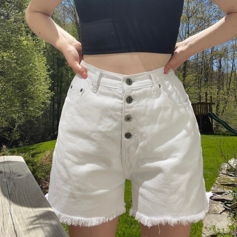 White Route 66 shorts!